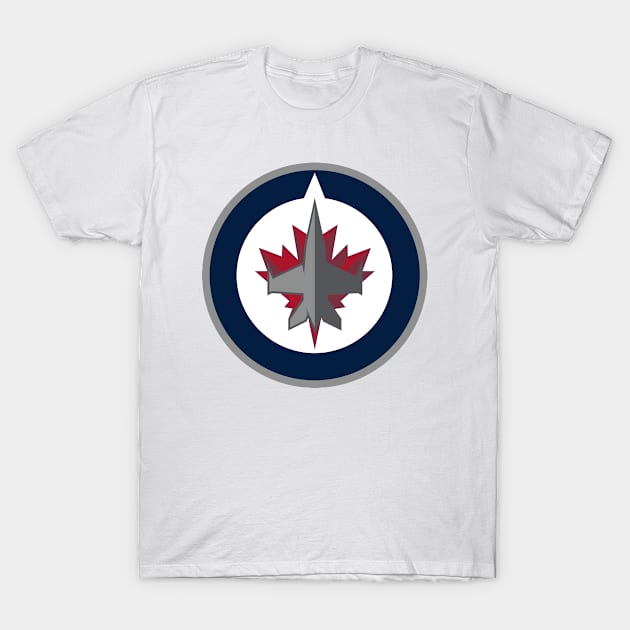 Winnipeg Jets T-Shirt by Lesleyred